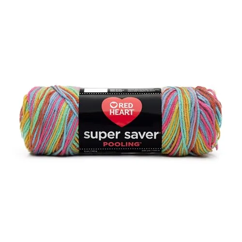 RED HEART Super Saver Garn, Pooling - Papaya