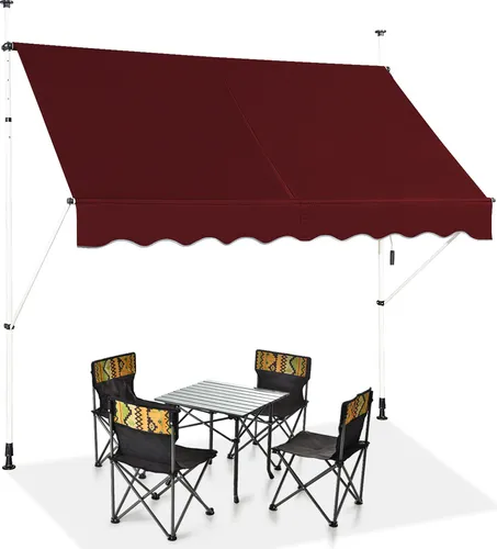 Markisen Rot von Costway