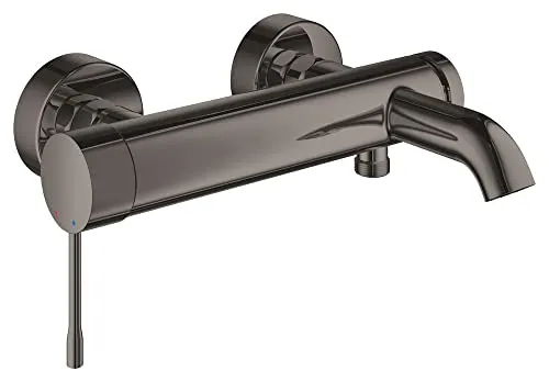 GROHE Essence Badewannenarmatur in schwarz von GROHE