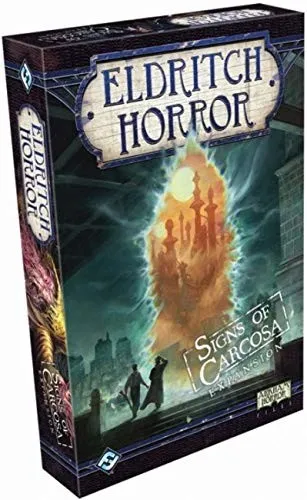Eldritch Horror: Signs of Carcosa Expansion - Board Game - Brettspiel - Englisch