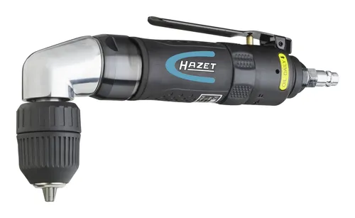 Hazet Winkelbohrmaschine 9030 N-5 - 9030N-5 - Druckluft-Bohrmaschine mit kompakter Bauweise, ideal für enge Stellen und präzises Arbeiten.