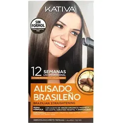 Produktbild Kativa Brazilian Straightening Kit mit Keratin 225 ml