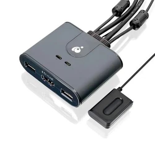 IOGEAR HDMI KVM Switch 2 PC 1 Monitor