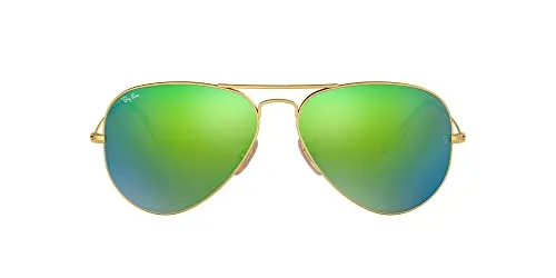 Ray Ban Herren Sonnenbrille RB3025 – Stilvolle Mehrfarbige Sportbrille - Sportbrillen mit schützendem Etui, ideal für aktive Outdoor-Aktivitäten und perfekten UV-Schutz.
