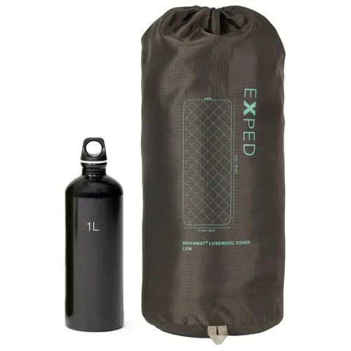 Exped MegaMat LuxeWool Bezug (183x65cm, grau) von EXPED