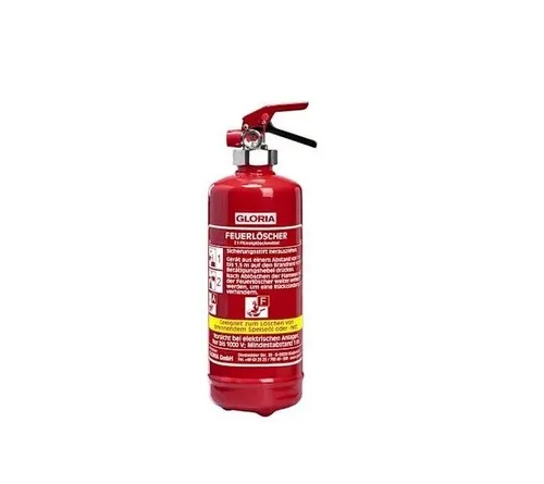 Feuerlöscher Gloria 2 Liter Fettbrand Typ FDA2 von GLORIA