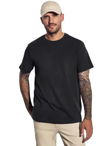 Herren Basic T-Shirt in Unifarbe