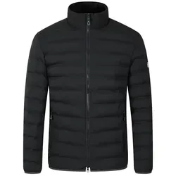 Blue Wave Herren Steppjacke Maximilian in Daunenoptik - Gesteppte Jacke mit Stehkragen in Schwarz Größe XXL - Schwarz - XXL