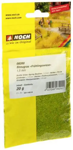 NOCH 8200 Streugras Frühlingswiese