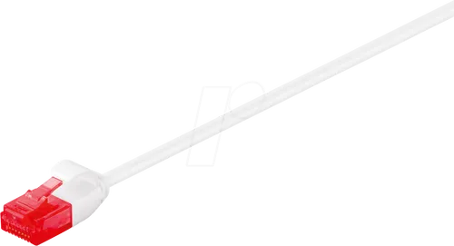 GOOBAY 93696 - Cat.6 Slim-Patchkabel, U/UTP, 7,5 m, weiß
