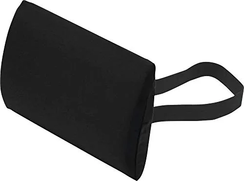 THERALINE Lordosekissen Lendenkissen 32x23x5/1 cm - Ergonomische Unterstützung für Rückenschmerzen - Lendenkissen für ergonomische Unterstützung im Auto und Büro, fördert die natürliche Krümmung der Lendenwirbelsäule und verbessert die Körperhaltung.