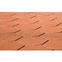 Weka Dachschindeln Biberschwanz, 3 m2, Rot in rot von Weka