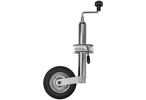 Trucky Anhänger-Stützrad Stützrad für Anhänger Deichselrad Klemmhalter bis 150 kg 48 mm