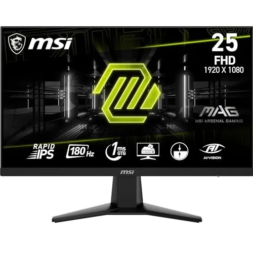 MSI MAG 256F 24,5 Zoll FHD Gaming Monitor von MSI
