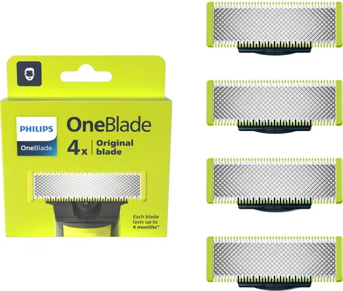 Philips OneBlade QP240/50 Ersatzklingen 4 Stück