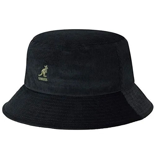 Kangol Fischerhut Unisex - Modischer Cord Bucket Hut - Fischerhüte - Stylischer Cord Hut für Damen und Herren mit angenehmem Tragegefühl und leichtem, verstaubarem Design. Perfekt für modische Akzente und sonnige Tage.