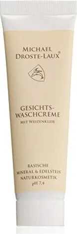 DROSTE-Laux Gesichtswaschcreme basisch 50 ml - Gesichtsreinigung mit basischem pH-Wert, reinigt sanft und unterstützt das natürliche Hautgleichgewicht.
