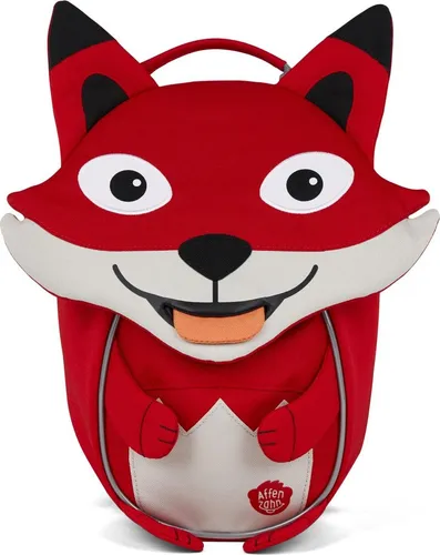 Affenzahn Kleiner Freund Fuchs - Rucksack für Kinder - Schulranzen für Kinder (1-3 Jahre) mit süßem Fuchs-Motiv, wasser- und schmutzabweisend, ideal für KITA-Ausflüge und mit reflektierenden Schulterriemen für mehr Sicherheit.