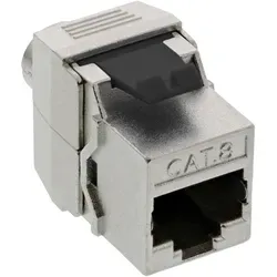 Inline® Keystone RJ45 Buchse, SNAP-In, Cat.8.1, Schraubverschluss
