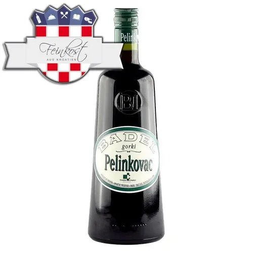 Badel Pelinkovac GORKI 31% Vol. 1l - Likör & Kräuterschnaps, der älteste und bekannteste kroatische Kräuterlikör mit tiefgründigem Geschmack und aromatischer Komplexität, ideal für Cocktails oder pur.