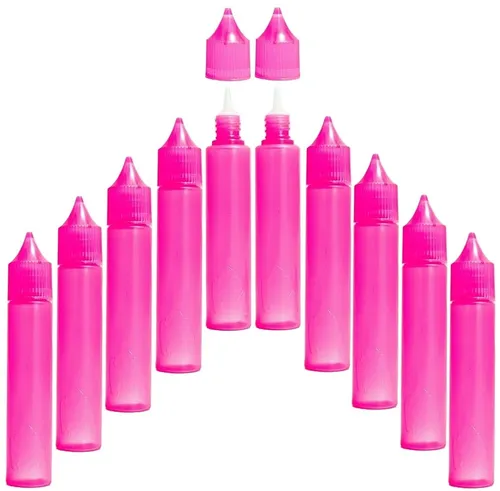 Chubby Gorilla - 30ml - soft - LDPE - Unicorn Leerflasche Flasche - pink - 10er