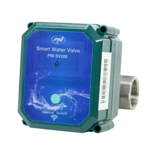 Intelligentes Wasserventil PNI SV200 mit Wi-Fi, IP65, DN20