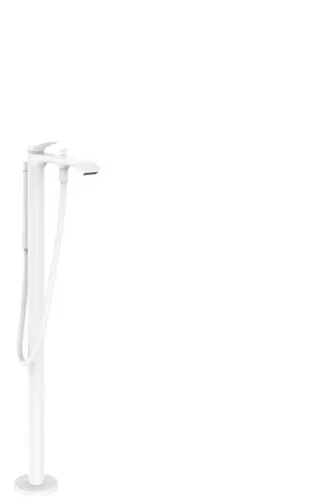Hansgrohe Vivenis mattweiß Einhebel-Wannenmischer in weiß von Hansgrohe