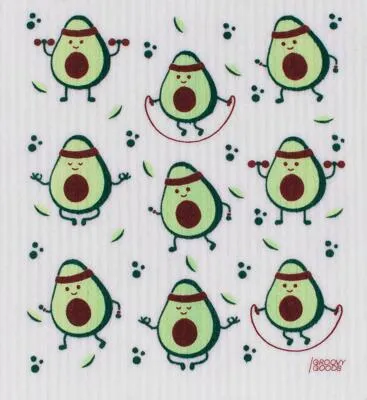 GroovyGoods Schwammtuch, Avocado