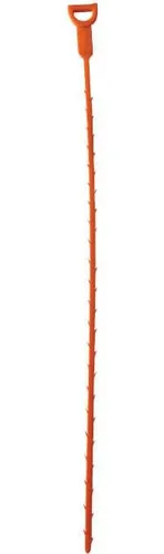 Tornado Abflussreiniger mit Nadel, 600 mm, chemikalienfrei, für Spüle & Waschbecken