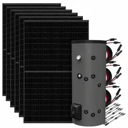 2,7kWp Solaranlage mit 300L Fothermo Boiler von Offgridtec