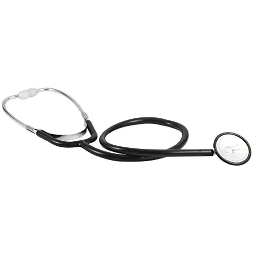 MED-COMFORT Flachkopf-Stethoskop, Farben:Schwarz