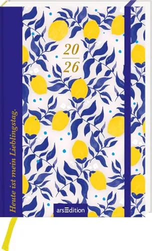 Buchkalender Heute ist mein Lieblingstag 2026: Handlicher Notizkalender mit Wochenkalendarium