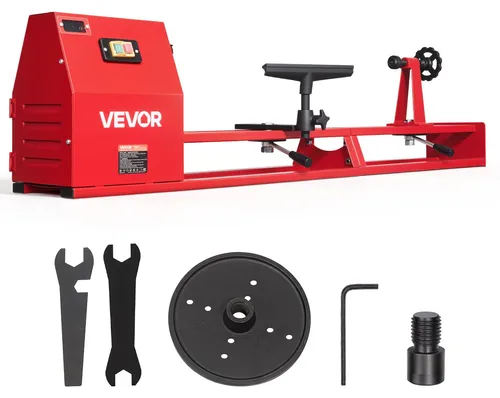 VEVOR Drechselbank 355x1016mm – Präzise Tischdrehbank für Holzarbeiten
