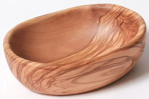 BERARD FRANCE 1892 Schale aus Olivenholz, Massivholz, (1-tlg), handgefertigt, jedes Stück ein Unikat, 10 x 8 cm