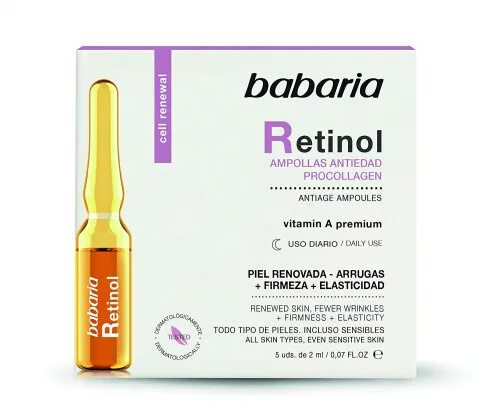Produktbild Amosvital Babaria Retinol Anti-Aging-Ampullen