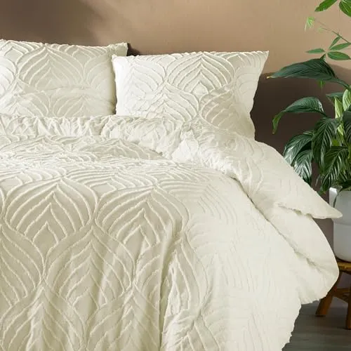 HELTIE Bettwäsche 240 x 220 cm mit gestepptem Muster - Bettwäsche-Set 240x220 cm aus Polyester mit elegantem gestepptem Muster, ideal für komfortable Nächte und stilvolle Schlafzimmergestaltung.
