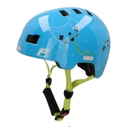 FISCHER Fahrradhelm PLUS+ BMX Kinder / Jugend Game - XS/S 48-54cm - Blau