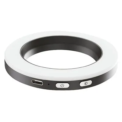 Yashica Ringleuchte mit 49mm Ring Adapter