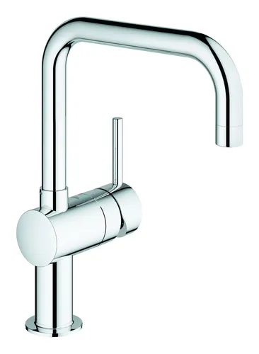 Grohe Minta Einhand-Spültischbatterie U-Auslauf - Chrom - 32488000 - Hochwertige Armatur mit elegantem U-Auslauf, ideal für moderne Küchen und bietet präzise Wasserregulierung.