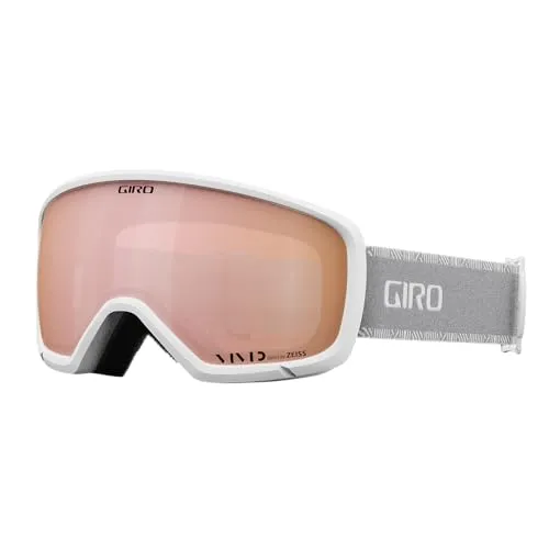 Giro - MILLIE CHUTE Brillen - Erwachsene Damen - Schutzbrille, Sportbrille, Skibrille, Schneebrille, Weiß/Roségold, OS