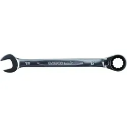 Knarren-Ring-Maulschlüssel, Maul 15° abgewinkelt, SW 19mm