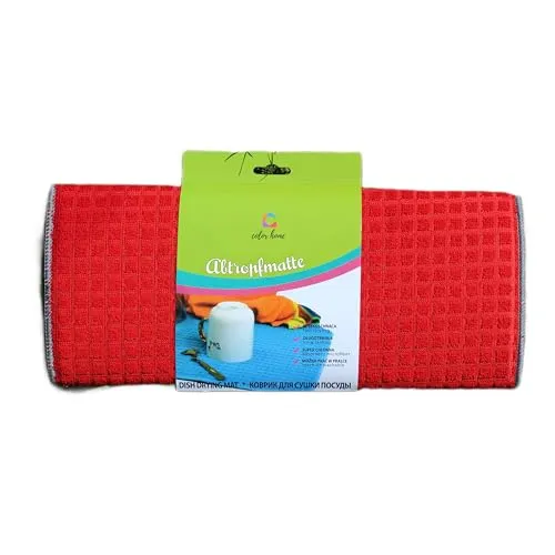 Colorhome Abtropfgestell Geschirr Abtropfmatte