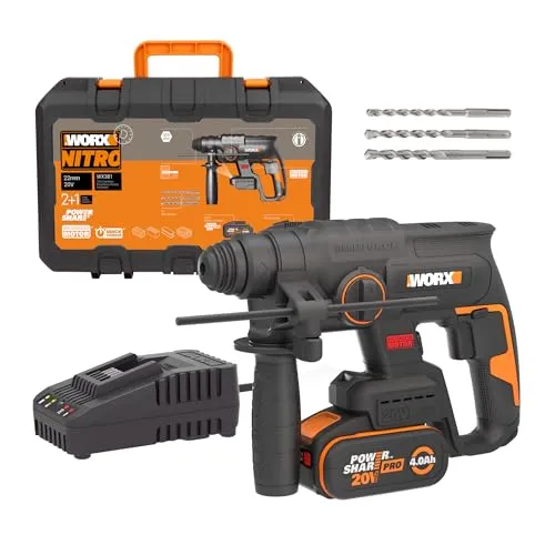 WORX NITRO WX381 Akku Bohrhammer 20V von Worx