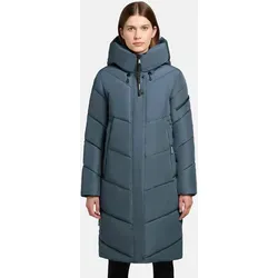 khujo Steppmantel Jange-YM - Funktionsjacke mit wärmenden Eigenschaften und magnetischen Details, ideal für kalte Wintertage – taillierter Schnitt und verstellbare Kapuze für zusätzlichen Komfort.