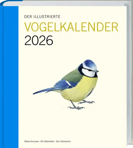 Niklas Aronsson | Der illustrierte Vogelkalender 2026 | Kalender | Deutsch