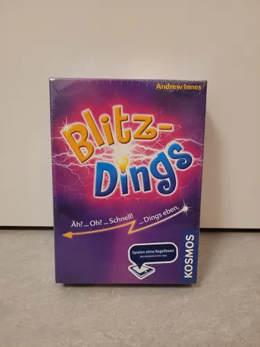 Blitzdings Neu OVP - Spannendes Gesellschaftsspiel für 3 bis 6 Spieler, fördert Reaktion und Kombinationsfähigkeit, Spieldauer ca. 30 Min