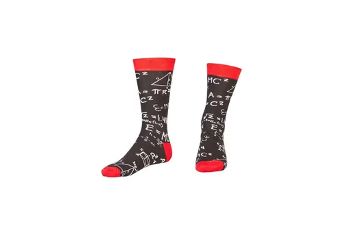 AbgeStrumpft Freizeitsocken AbgeStrumpft Mathematiker Socken (1 Paar, 1-Paar, 1 Paar) nahtloser Zehenanschluss