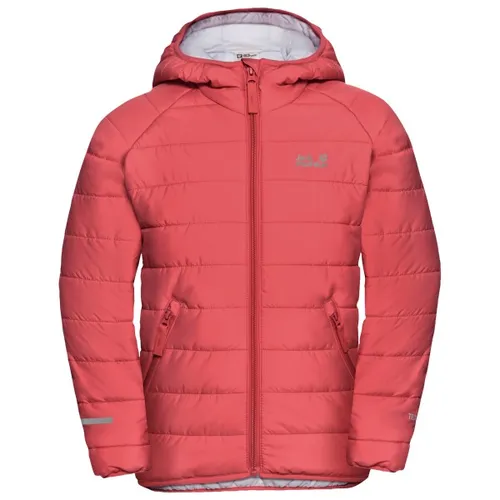 Jack Wolfskin Zenon Jacke für Jungen in Rosa, 116 cm - Funktionsjacken aus recyceltem Material, ideal für aktive Kinder. Die Zenon Jacke bietet Wärme und Schutz bei Outdoor-Abenteuern.