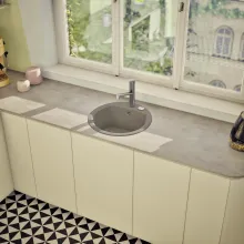 Schock Manhattan R-100 A Croma Granitspüle von Schock