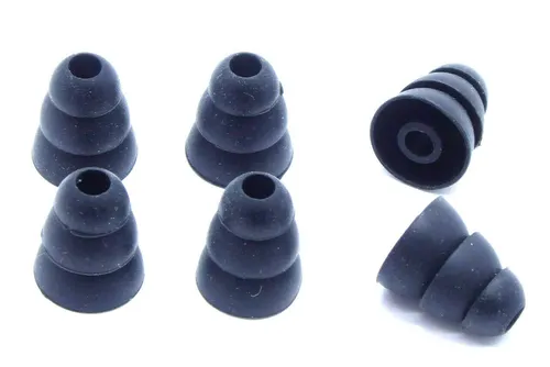 6X Ersatz Silikon Ohrstöpsel Gummi Universal in Ear Headset Kopfhörer Bluetooth